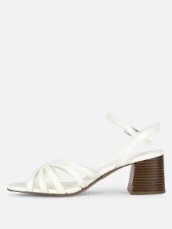 Sandales à Talons Et Brides Croisées