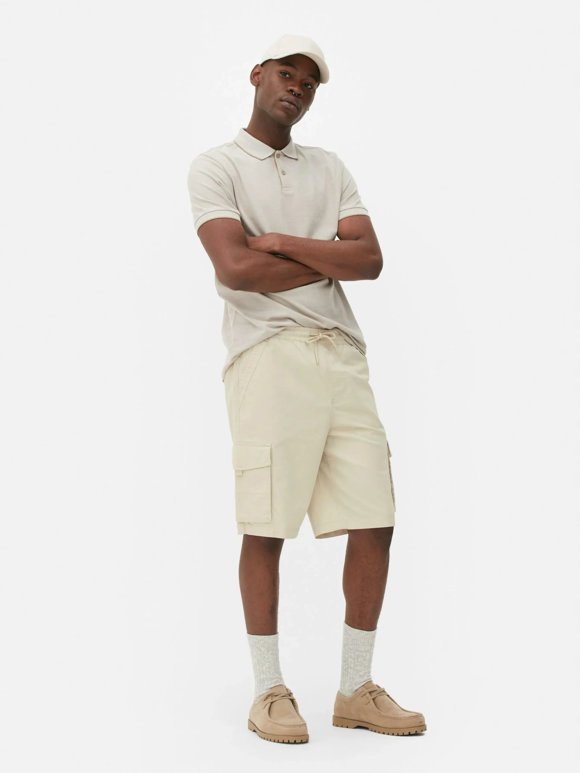 Short Cargo Avec Cordon De Serrage