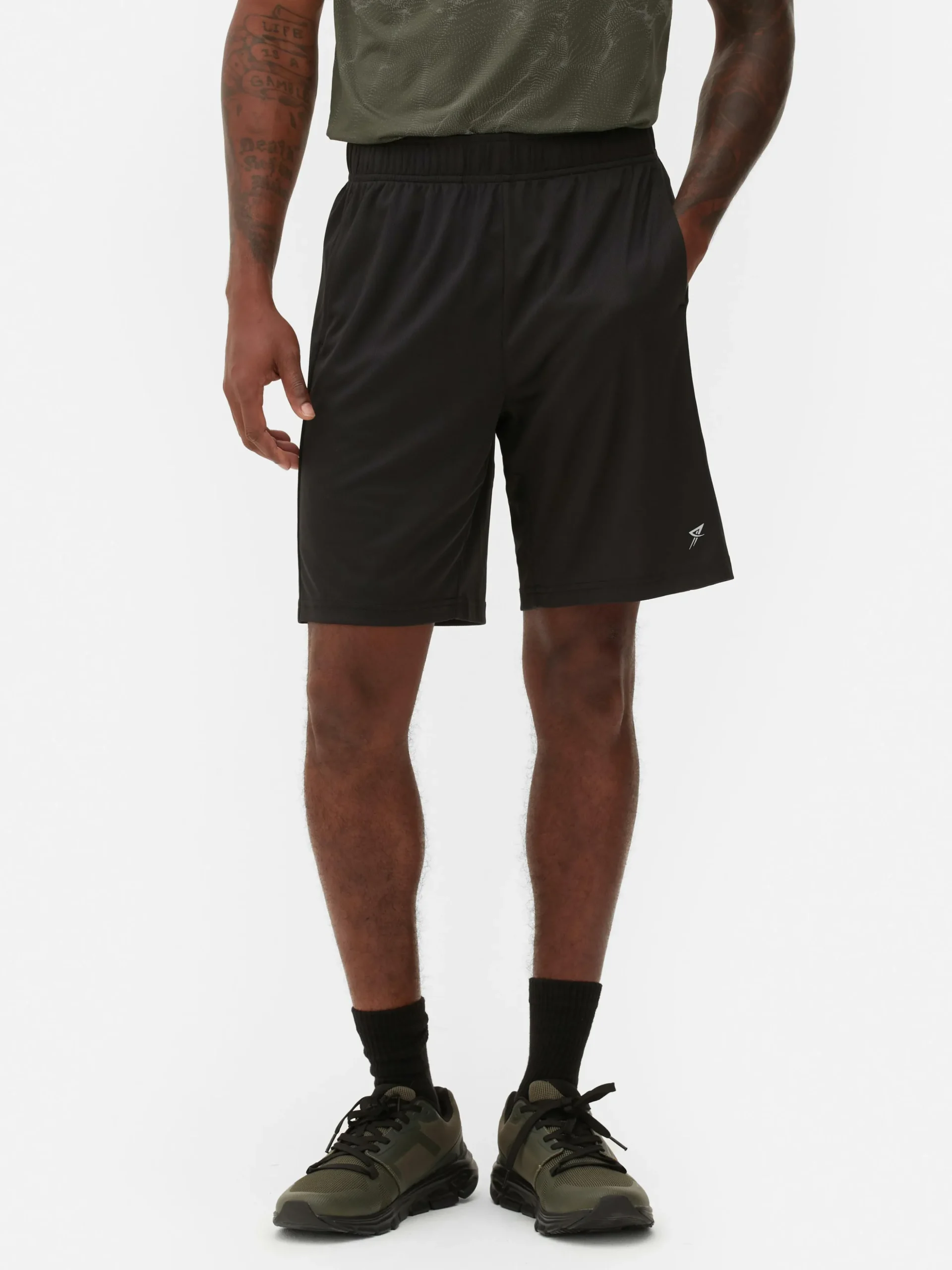 Short De Sport En Maille