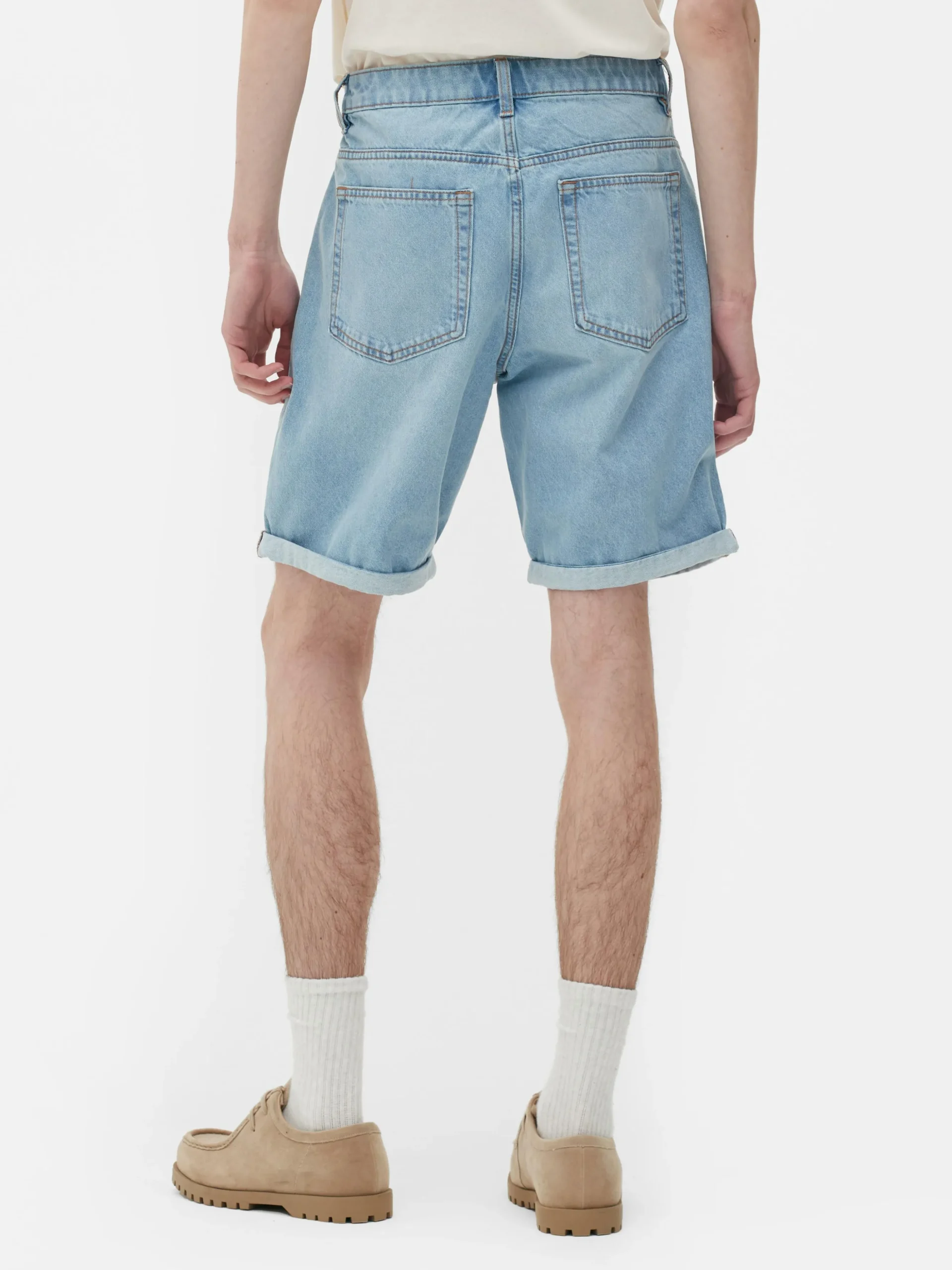 Short Droit En Jean
