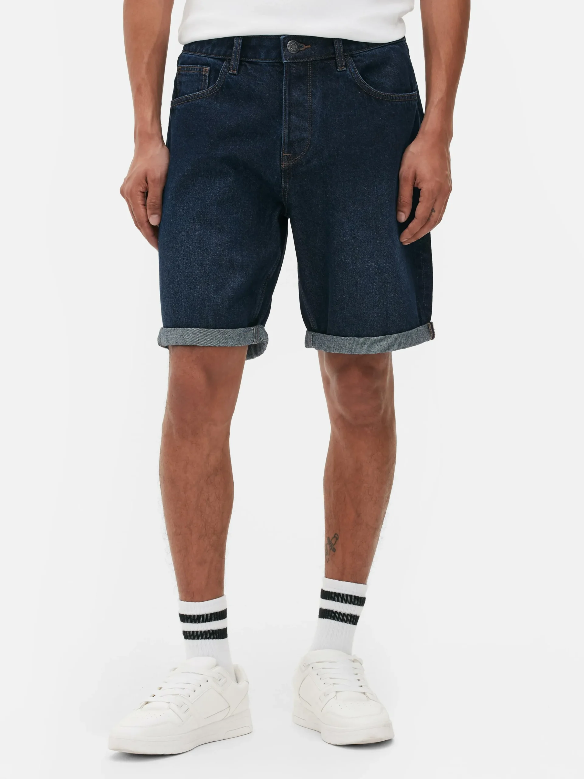 Short Droit En Jean