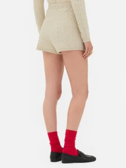 Short En Maille Torsadée Rita Ora