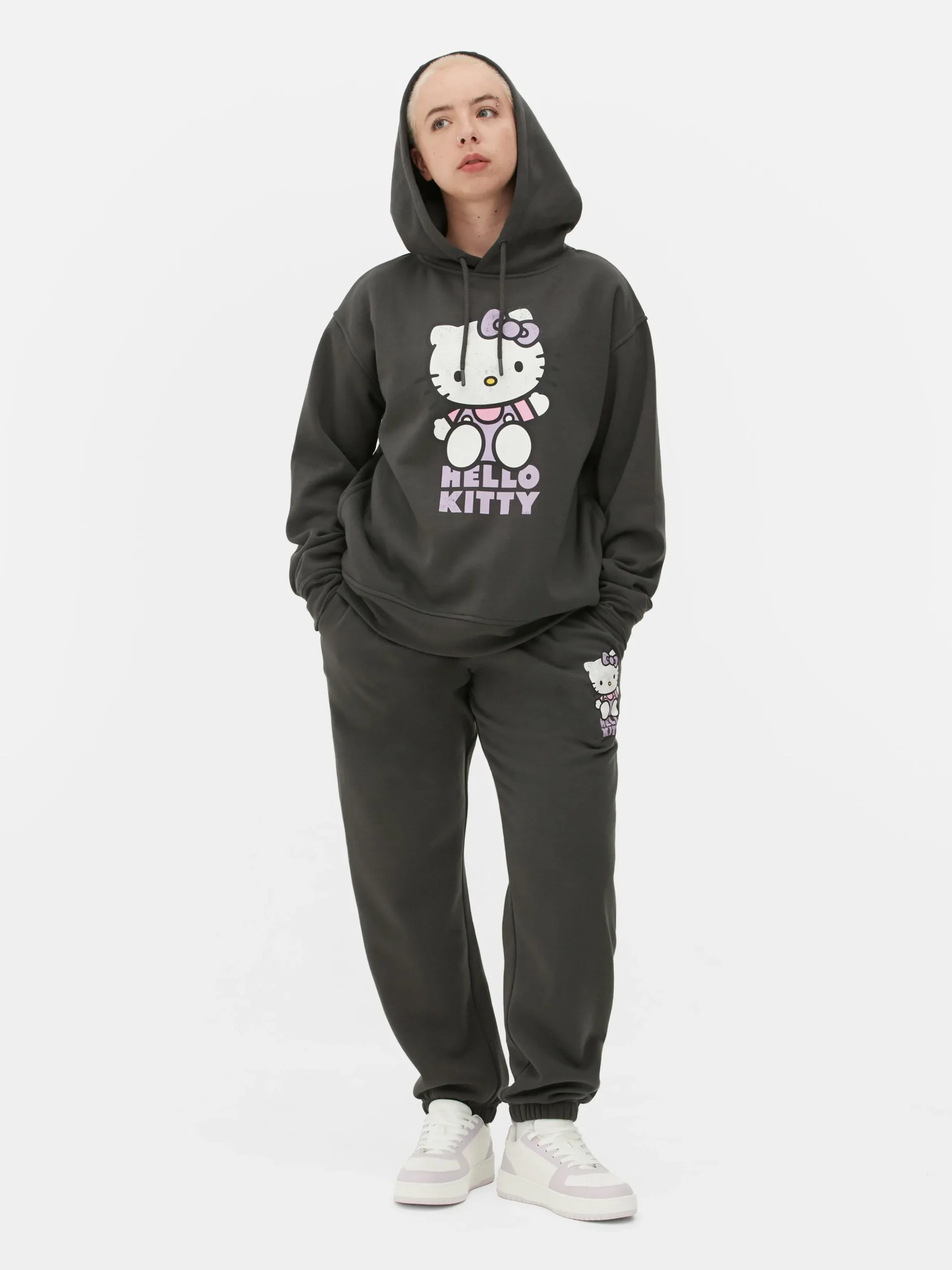 Sweat à Capuche Avec Personnage Hello Kitty à Coordonner