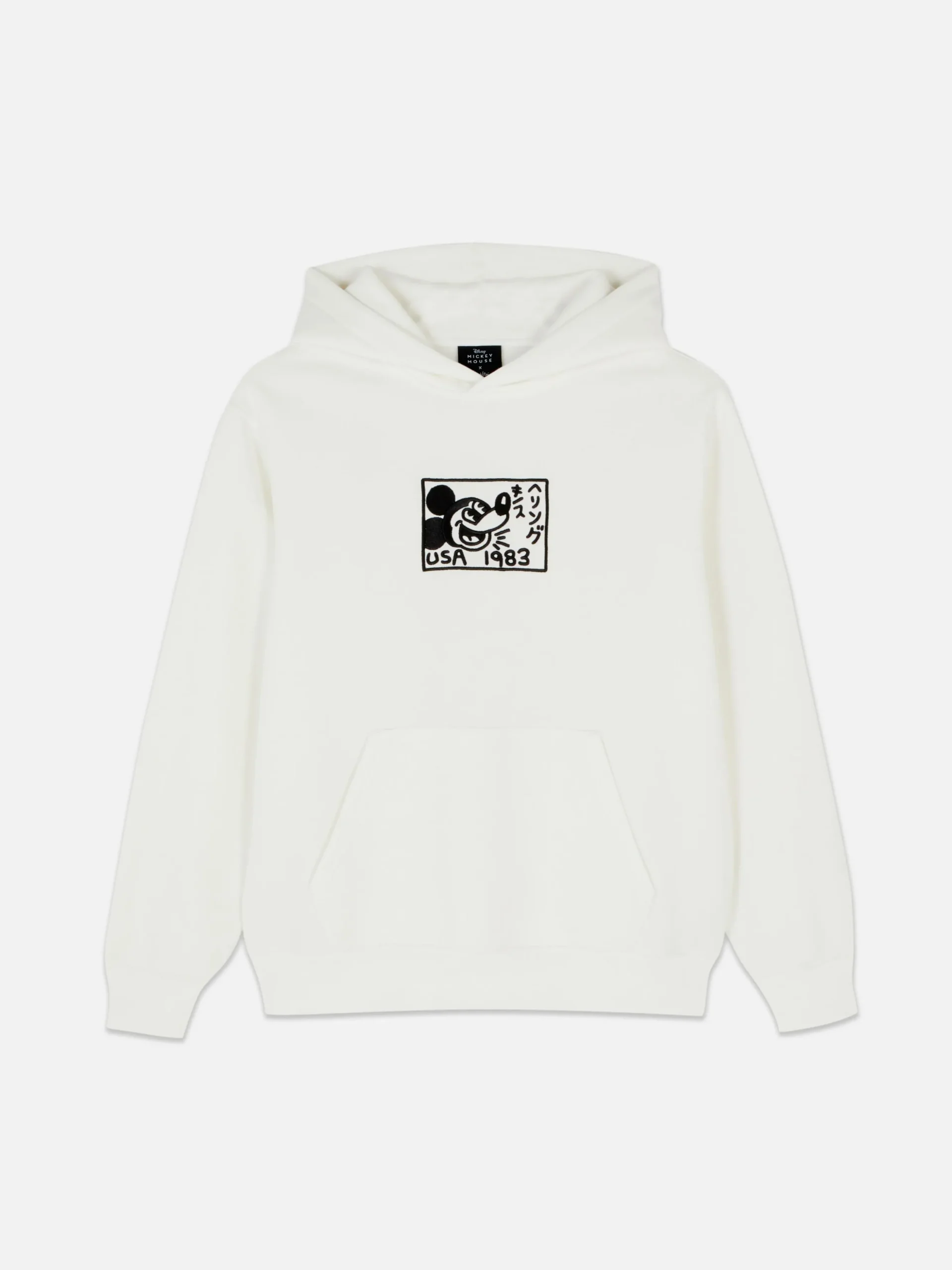 Sweat à Capuche Disney Mickey Mouse X Keith Haring