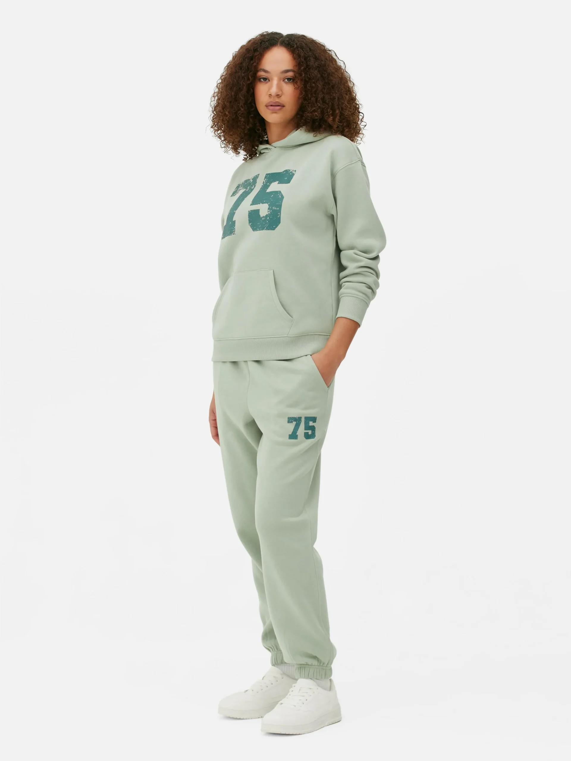 Sweat à Capuche Graphique à Coordonner