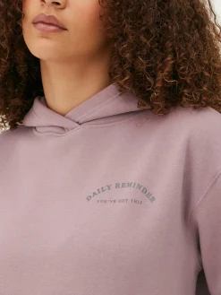 Sweat à Capuche Graphique à Coordonner