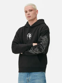 Sweat à Capuche Graphique Scream Ghostface