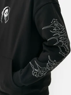 Sweat à Capuche Graphique Scream Ghostface