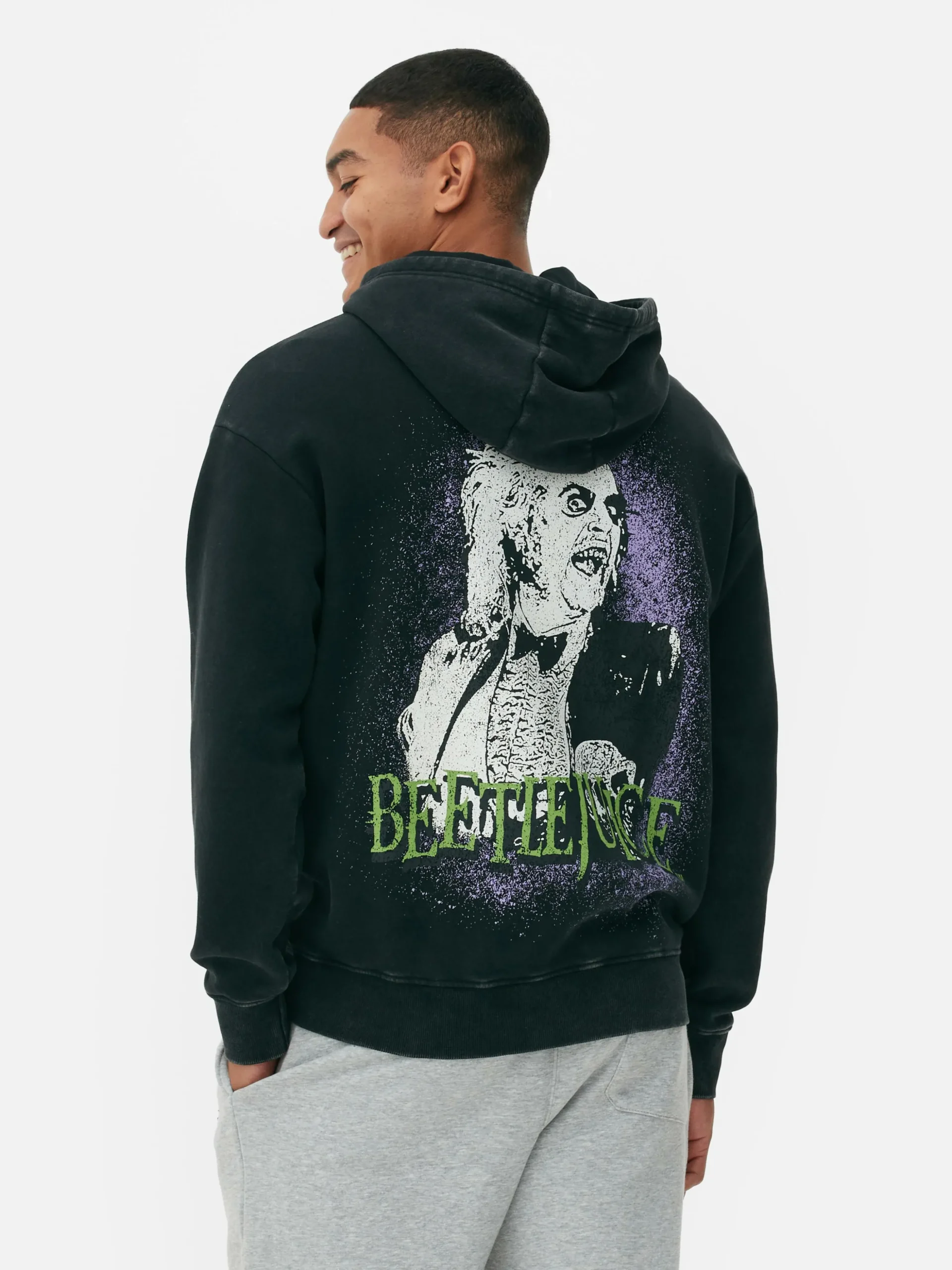 Sweat à Capuche Graphique Beetlejuice