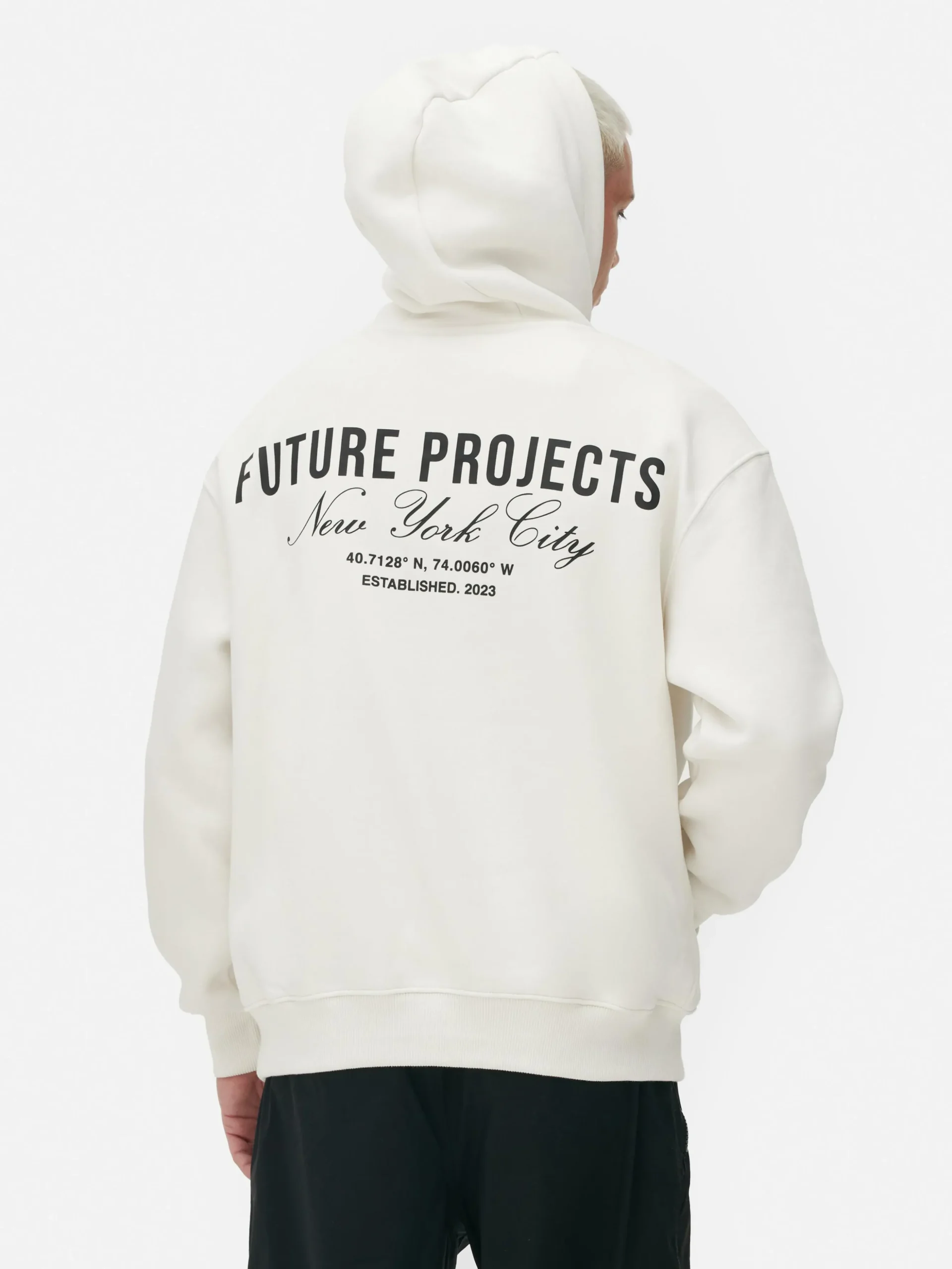 Sweat à Capuche Graphique Future Projects