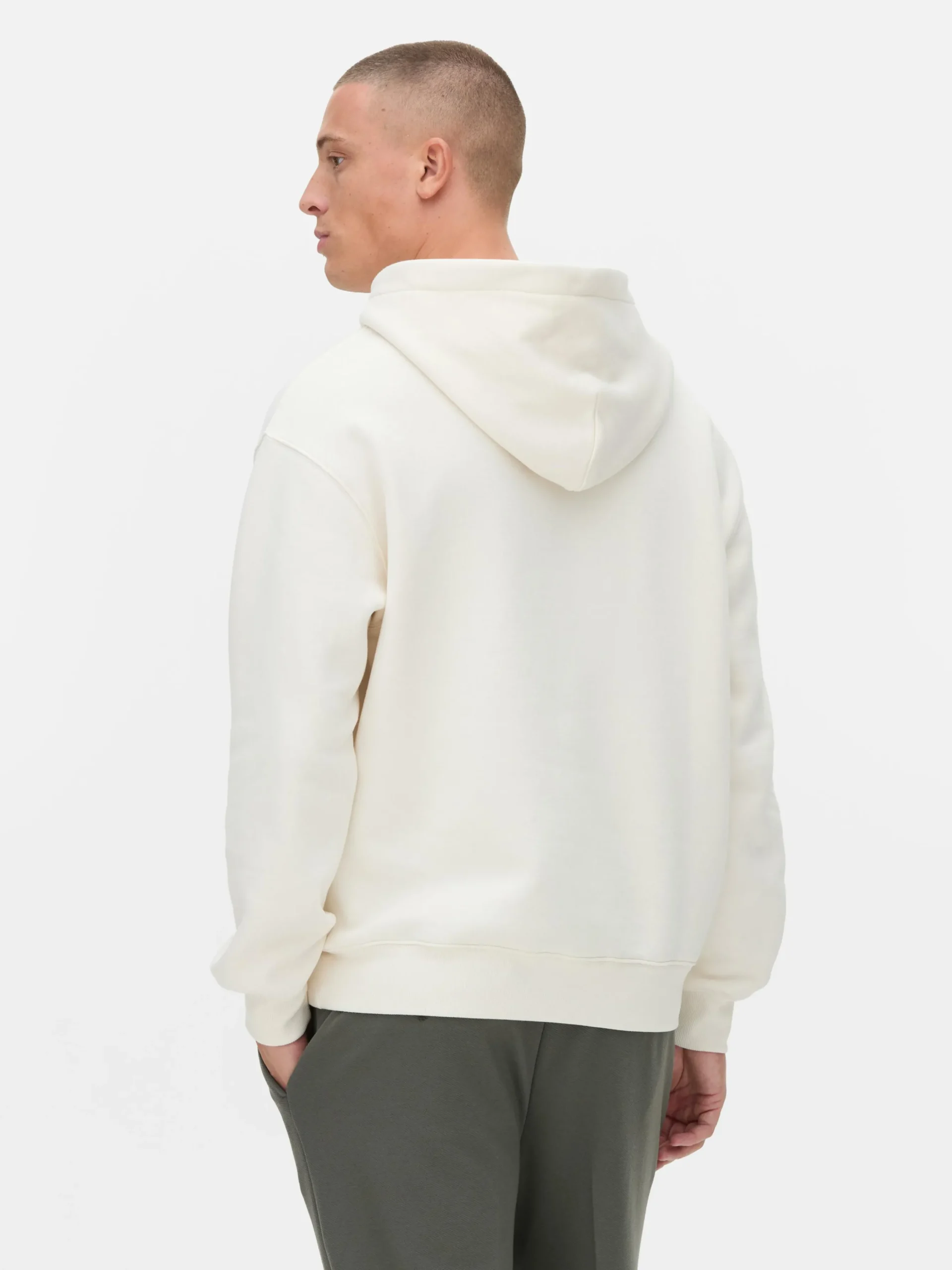 Sweat à Capuche Oversize En Jersey