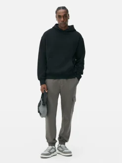 Sweat à Capuche Oversize En Jersey