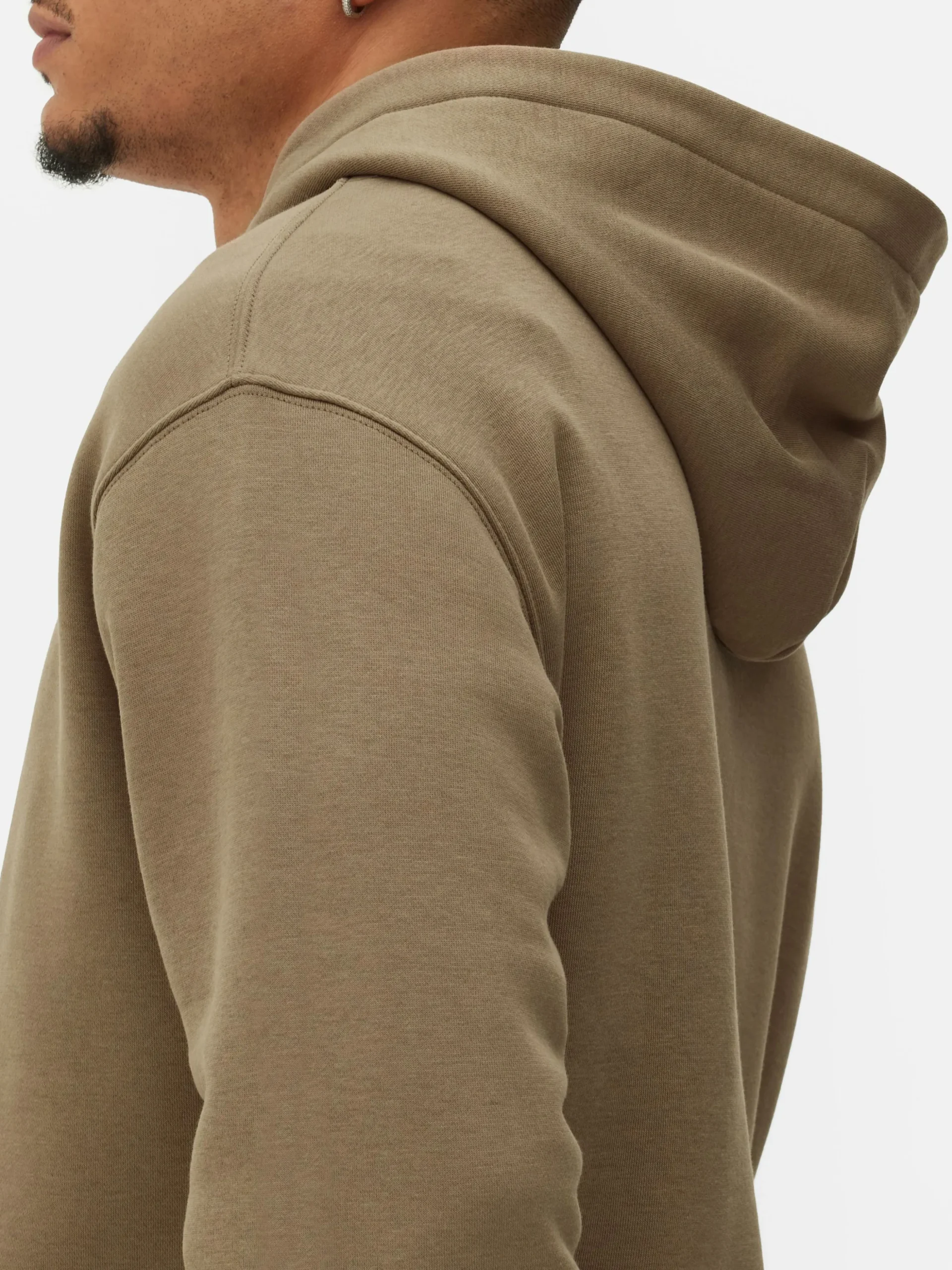 Sweat à Capuche Oversize En Jersey