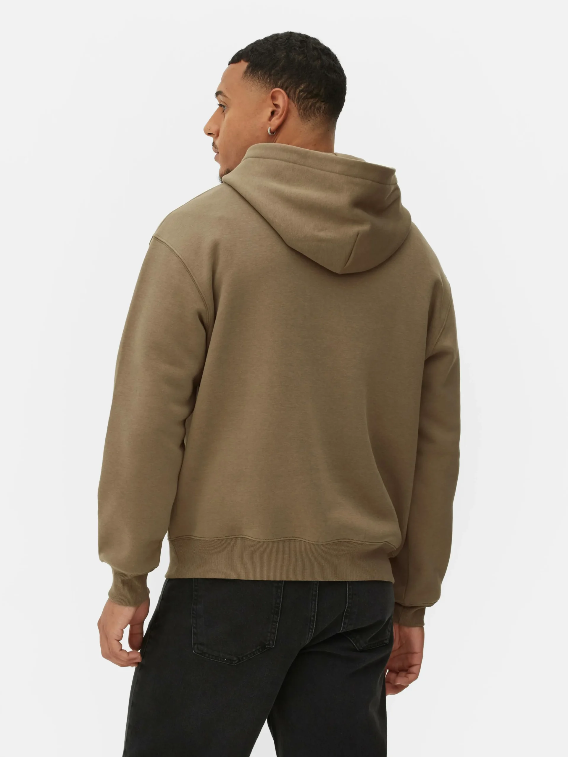 Sweat à Capuche Oversize En Jersey