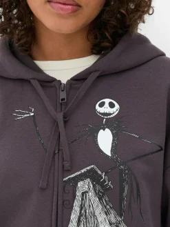 Sweat à Capuche Zippé Disney L'Étrange Noël De Monsieur Jack De Tim Burton