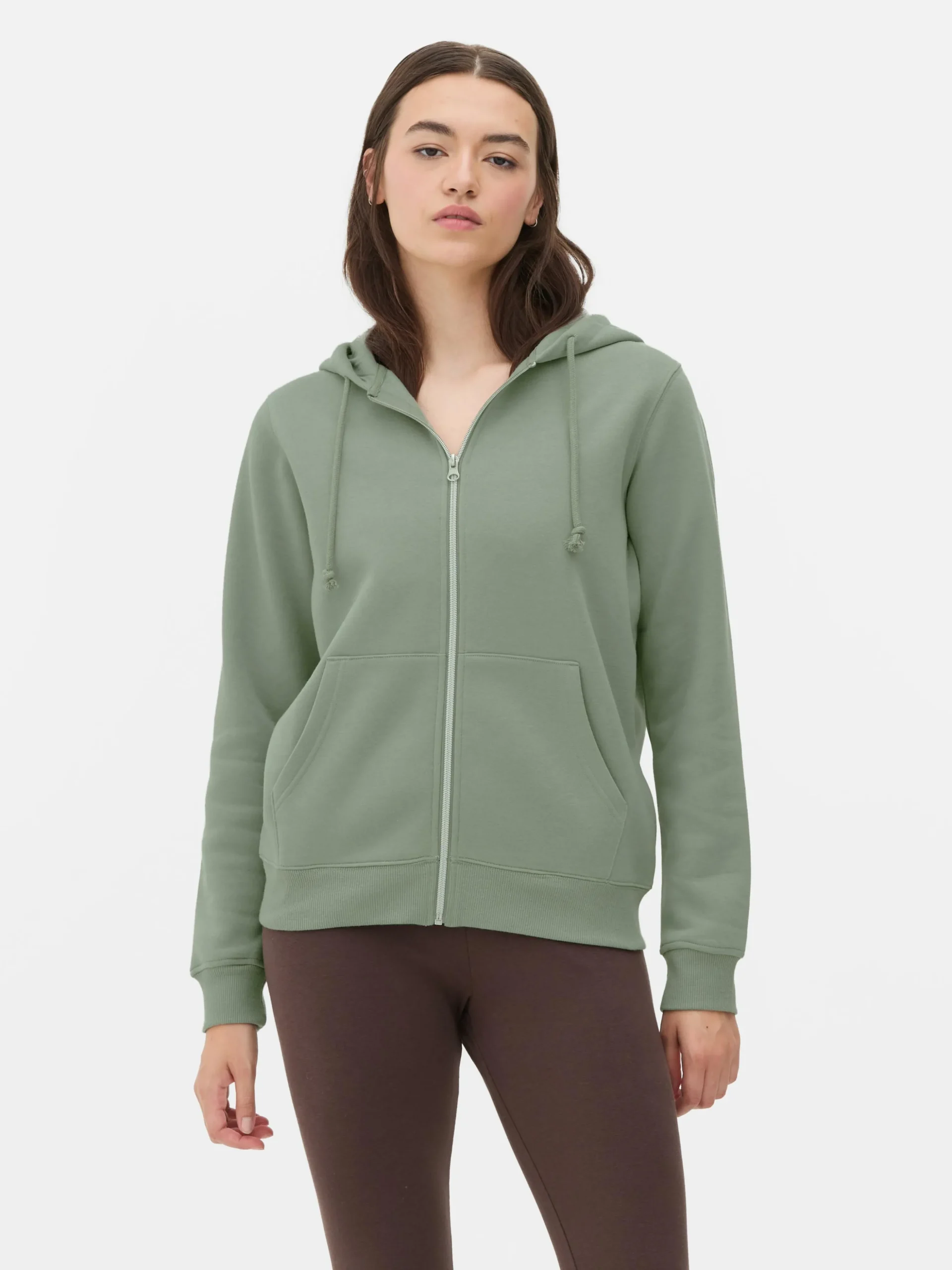 Sweat à Capuche Zippé Essential