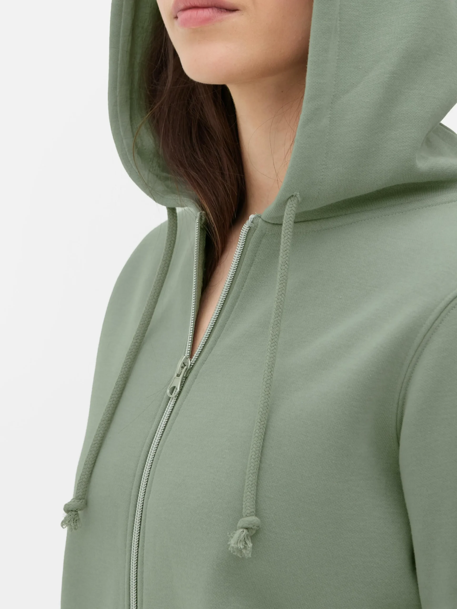 Sweat à Capuche Zippé Essential