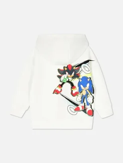 Sweat à Capuche Zippé Sonic Le Hérisson