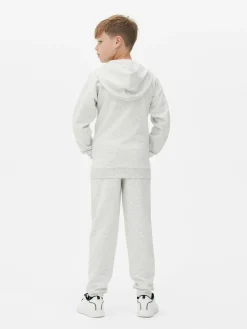 Sweat à Capuche Zippé Texturé Ado