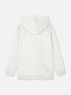 Sweat à Capuche Zippé Texturé Ado