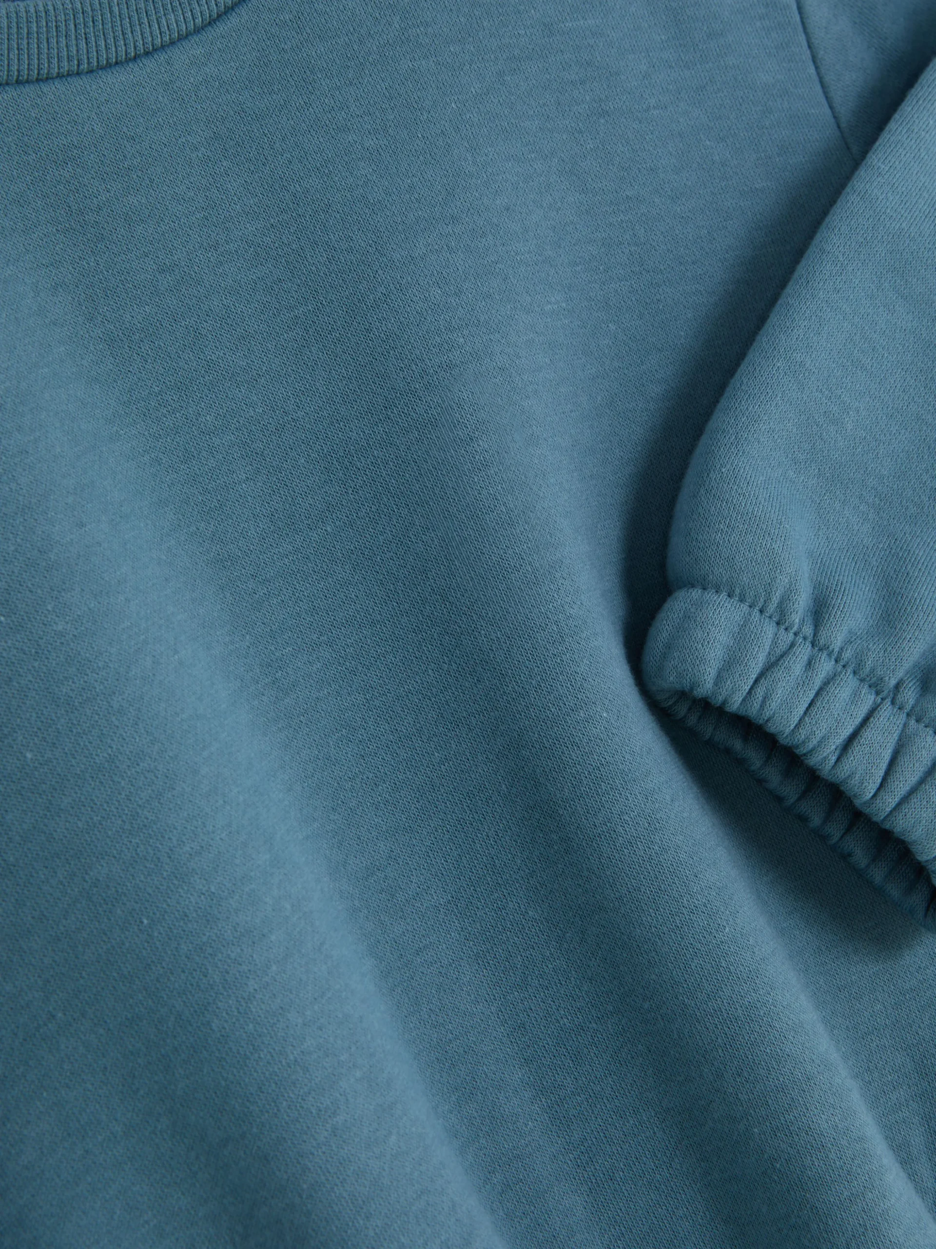 Sweat-shirt à Col Ras-du-cou