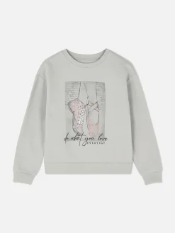 Sweat-shirt à Col Ras-du-cou