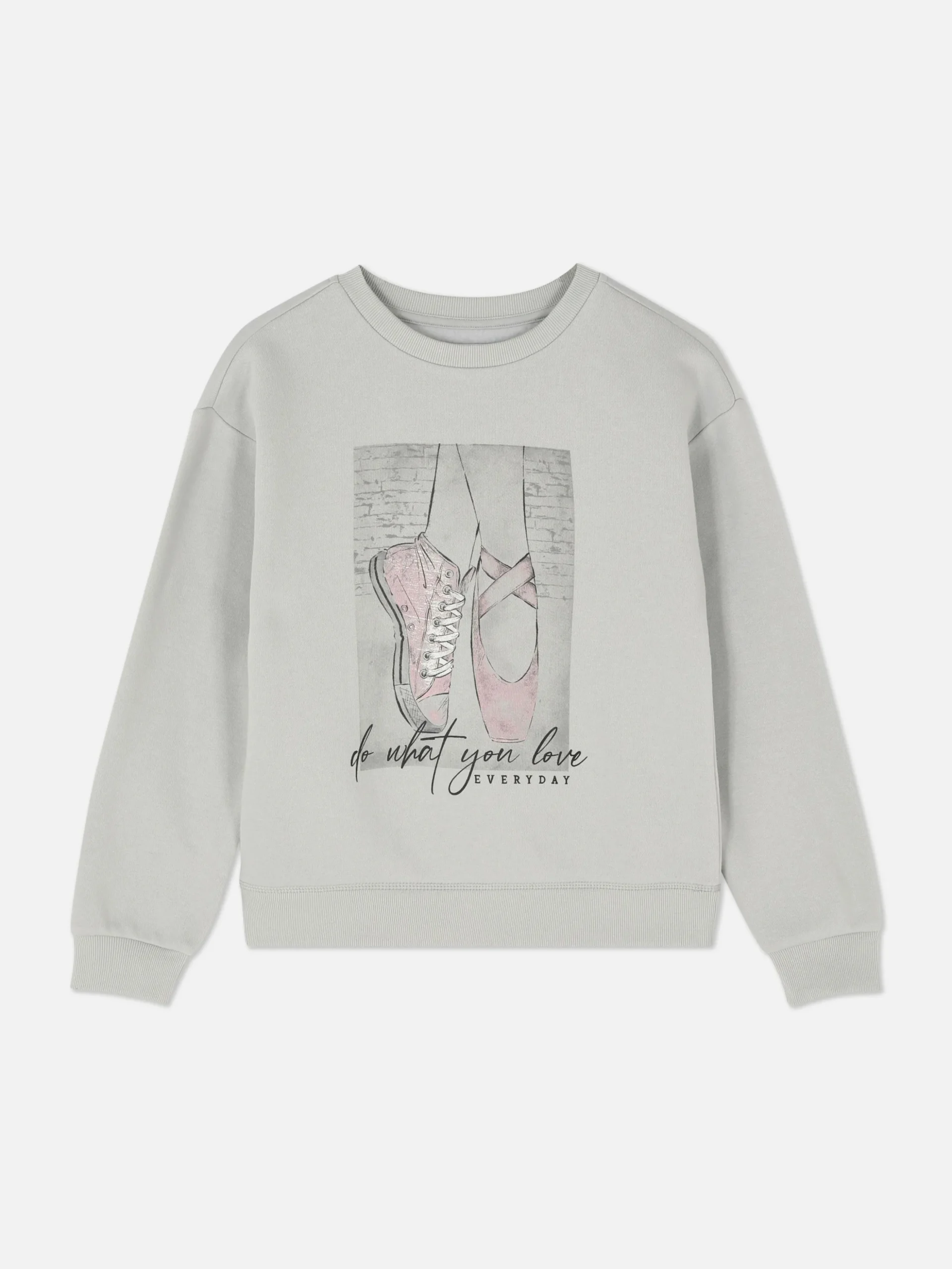 Sweat-shirt à Col Ras-du-cou