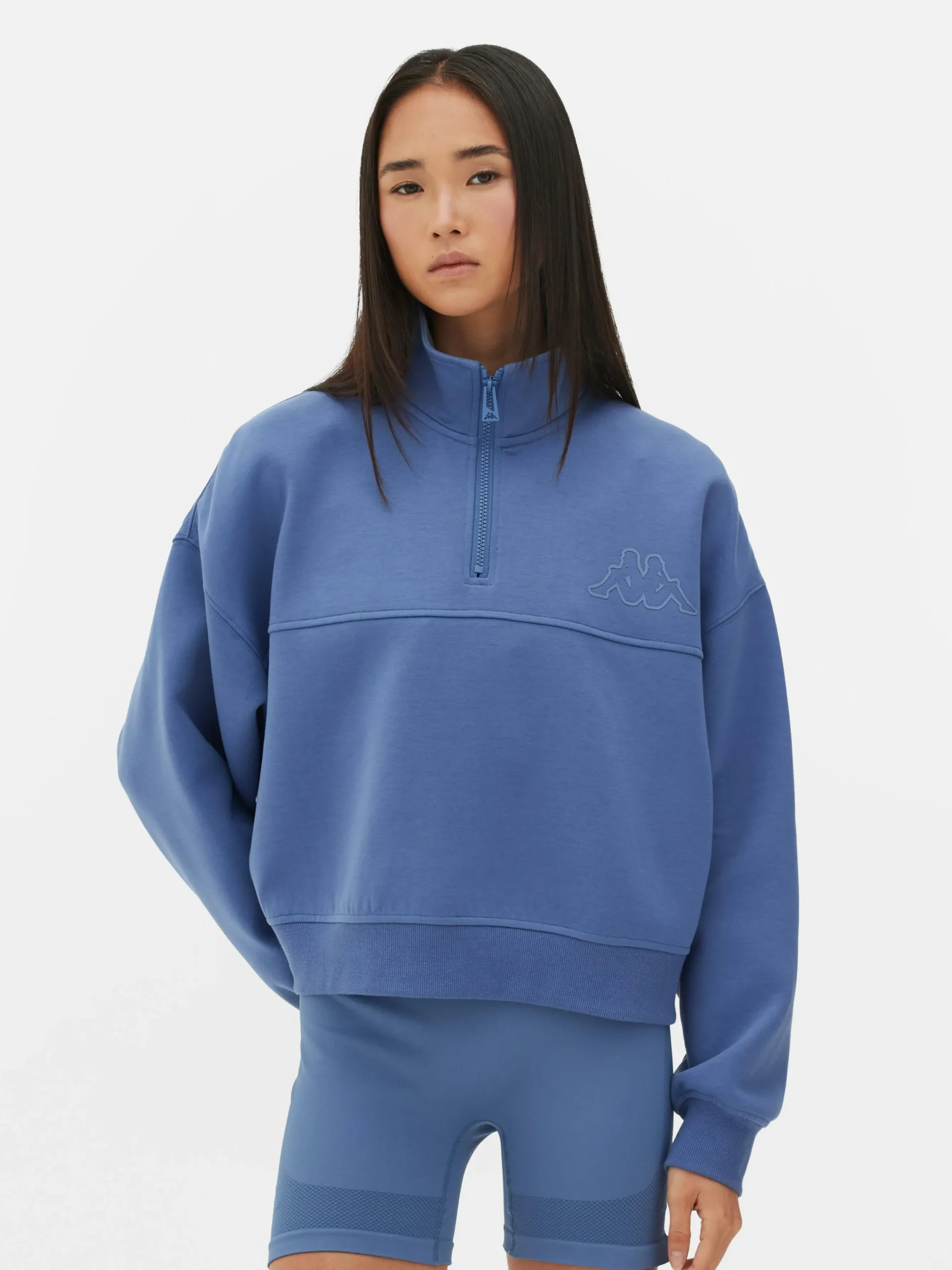 Sweat-shirt à Col Zippé Kappa X Primark