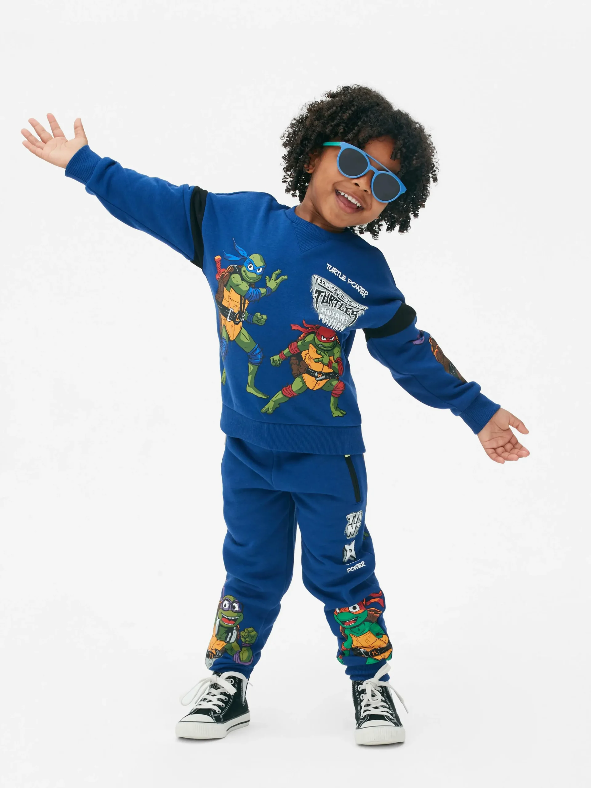 Sweat-shirt Col Ras-du-cou Les Tortues Ninja