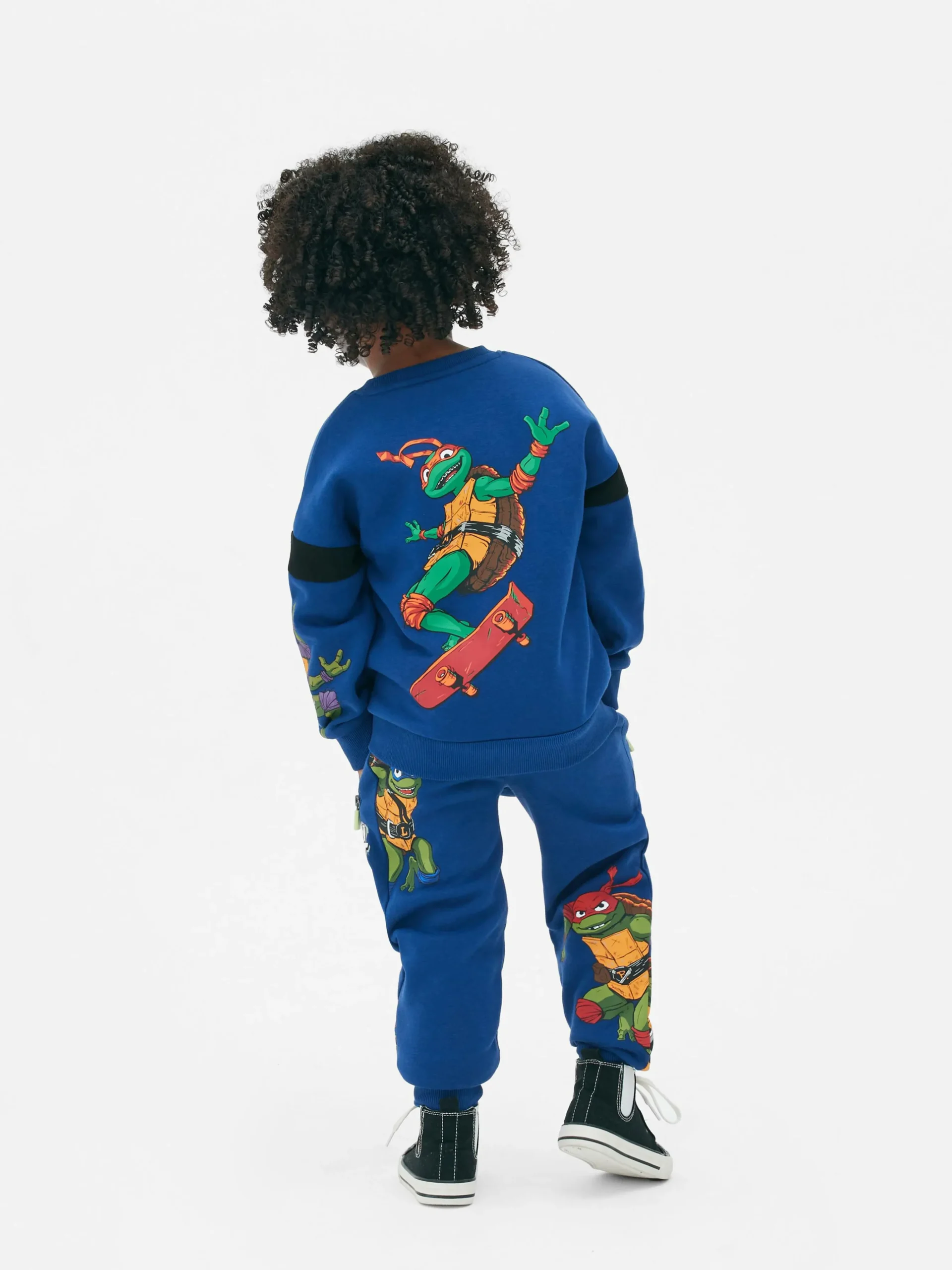 Sweat-shirt Col Ras-du-cou Les Tortues Ninja
