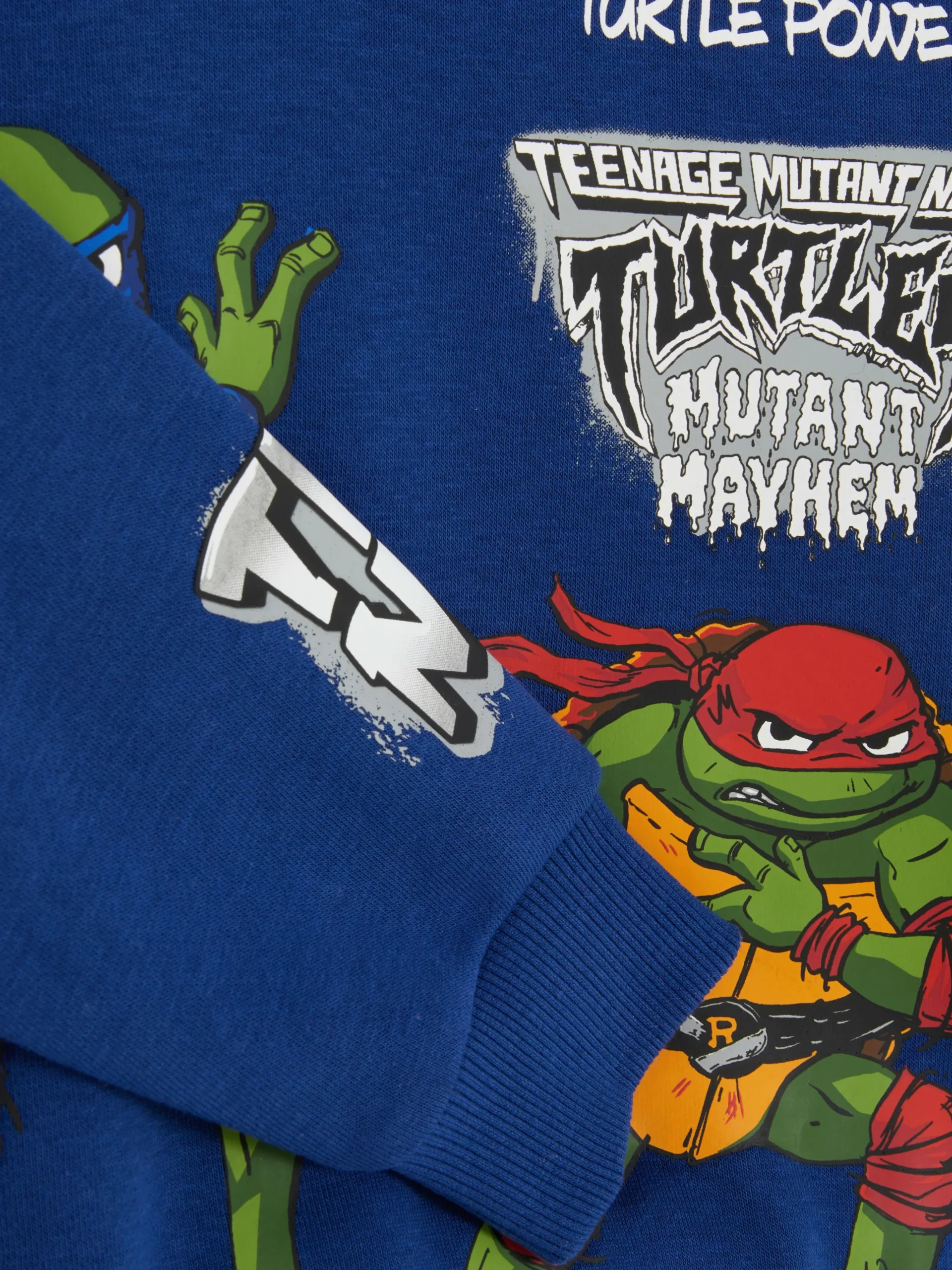 Sweat-shirt Col Ras-du-cou Les Tortues Ninja