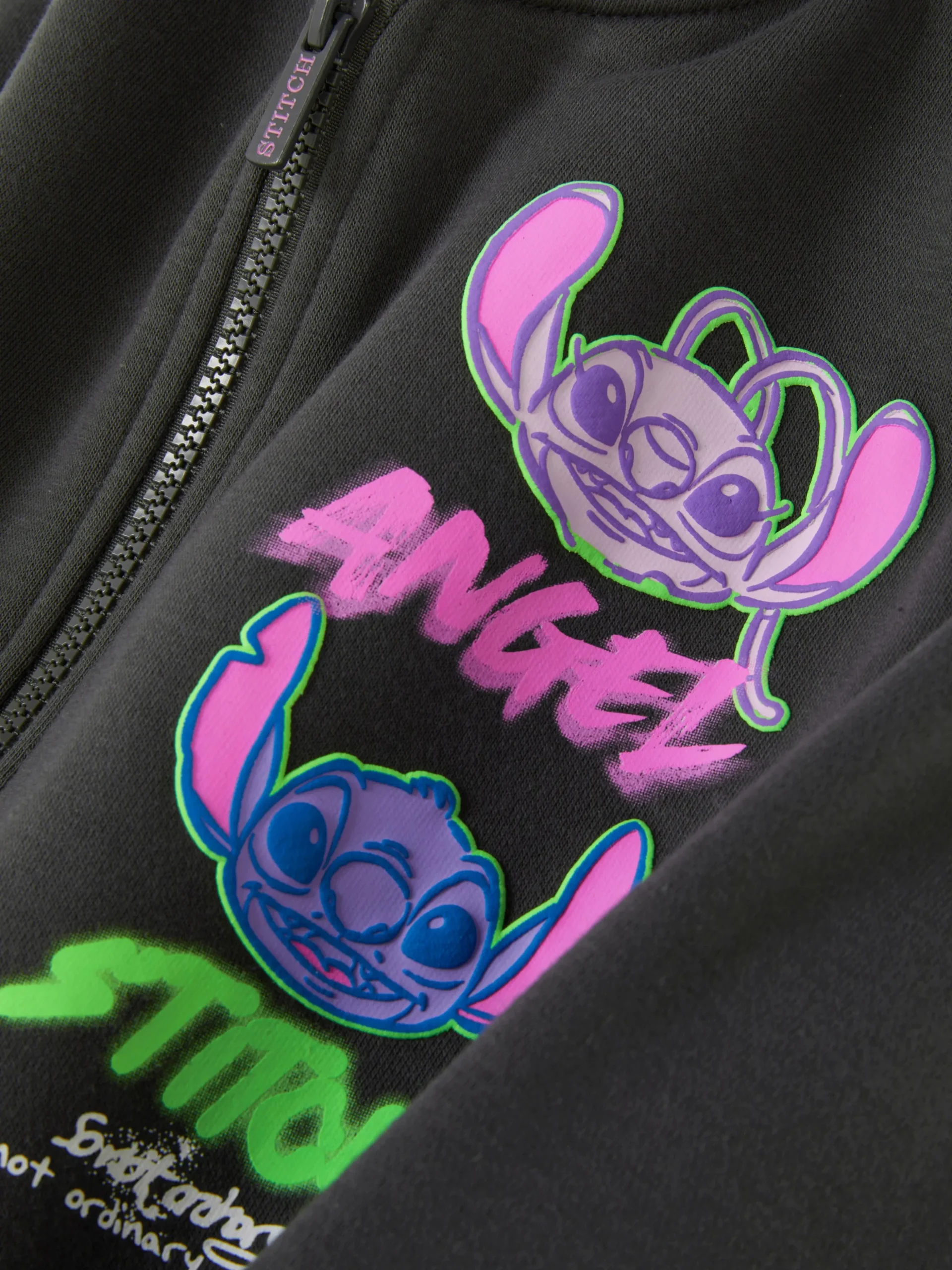 Sweat-shirt Graffiti Disney Lilo & Stitch Angel