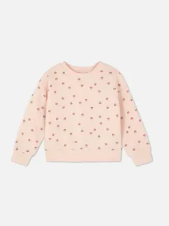 Sweat-shirt Ras Du Cou Graphique