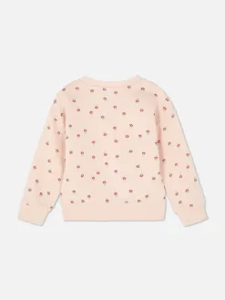 Sweat-shirt Ras Du Cou Graphique