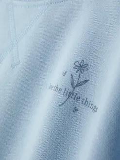 Sweat-shirt Ras Du Cou Graphique