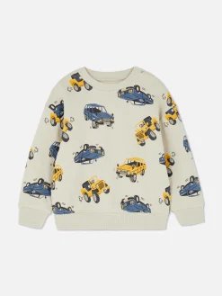 Sweat-shirt Ras-du-cou Graphique