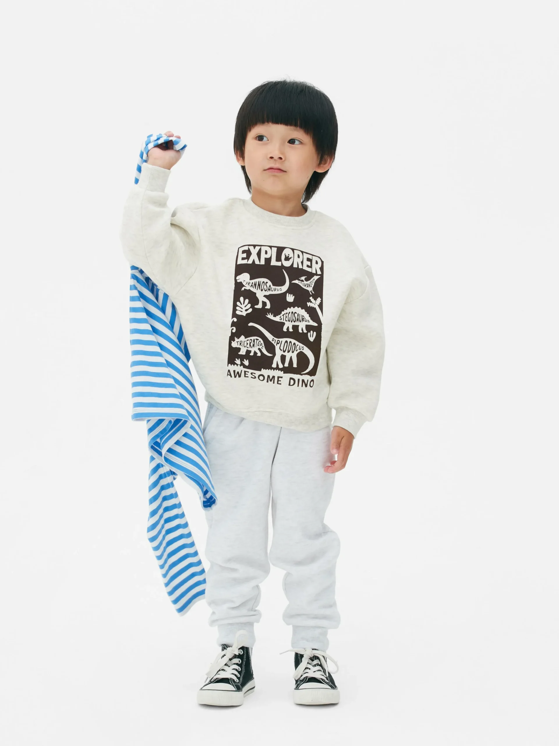 Sweat-shirt Ras-du-cou Graphique