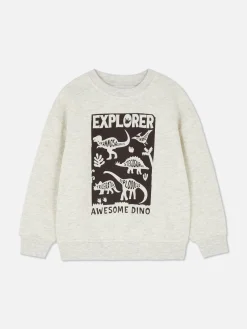 Sweat-shirt Ras-du-cou Graphique