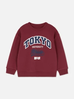 Sweat-shirt Ras-du-cou Graphique