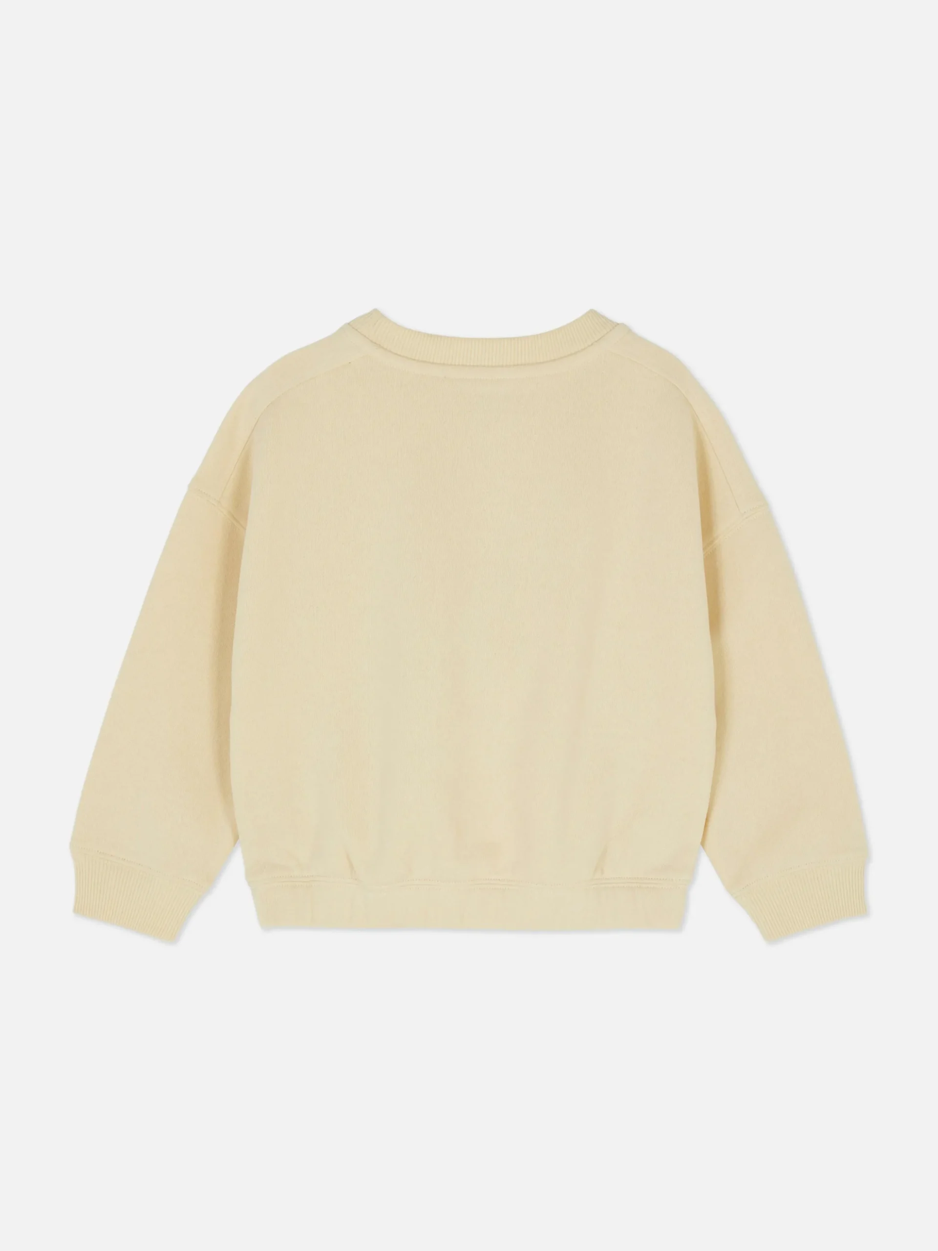 Sweat-shirt Style Universitaire à Lettre En Bouclé