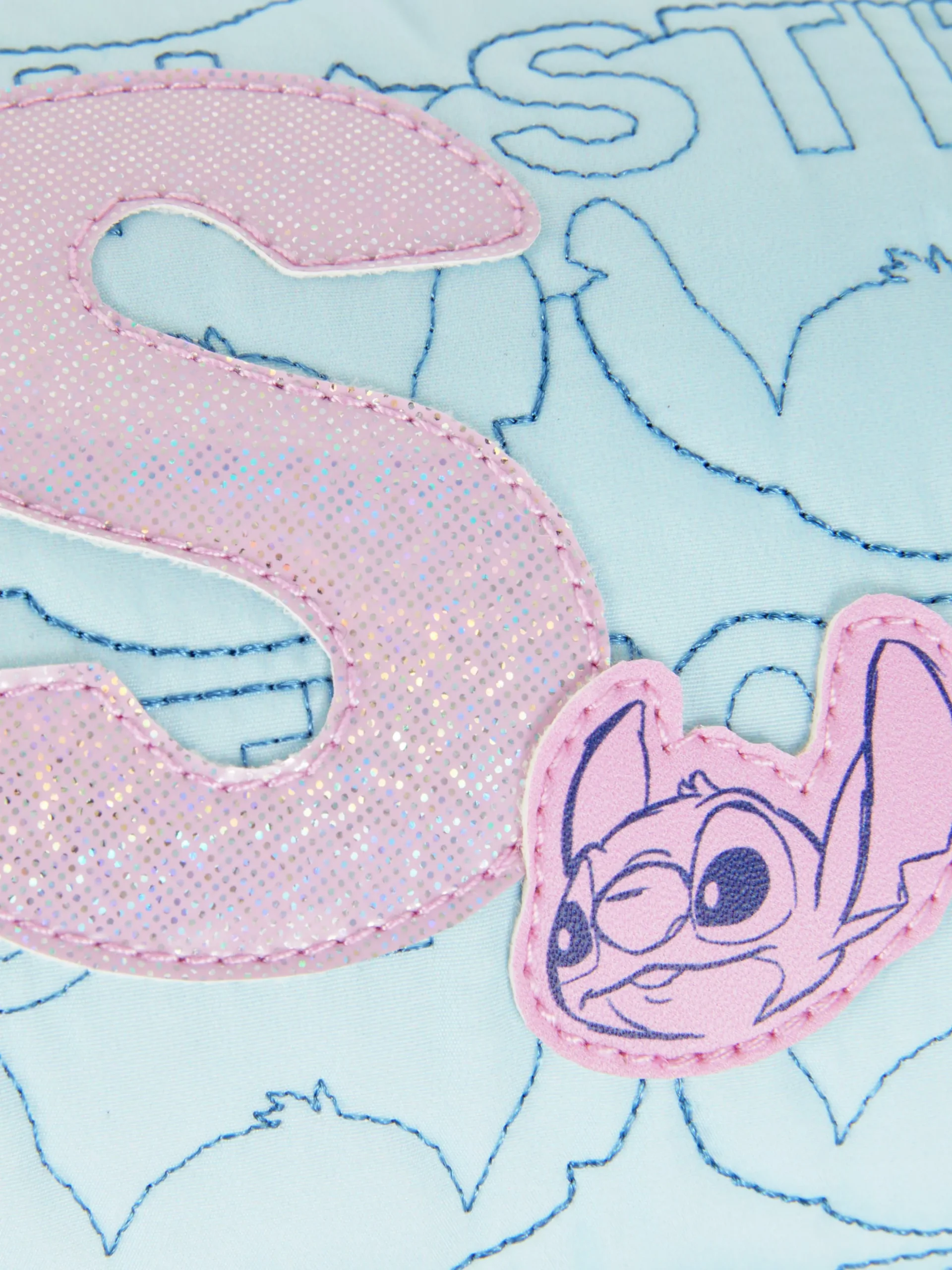 Trousse à Crayons à Initiale Disney Stitch