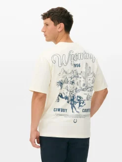 T-shirt à Imprimé Rodéo