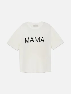 T-shirt à Message Maternité