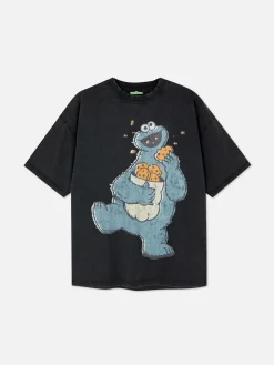 T-shirt 1, Rue Sésame Macaron Le Glouton