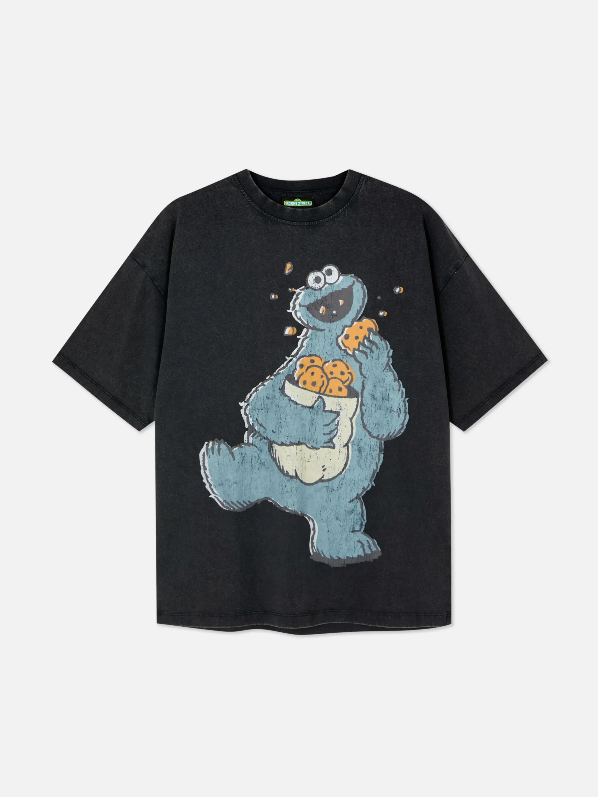 T-shirt 1, Rue Sésame Macaron Le Glouton