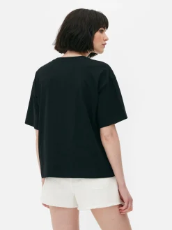 T-shirt Coupe Droite