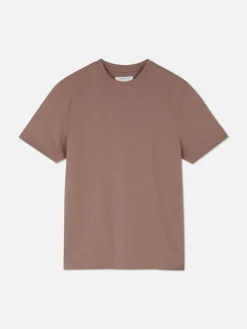 T-shirt Coupe Slim à Manches Courtes