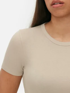 T-shirt Court à Manches Courtes