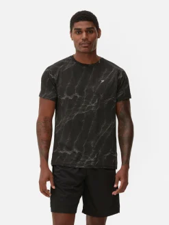 T-shirt De Sport à Motif