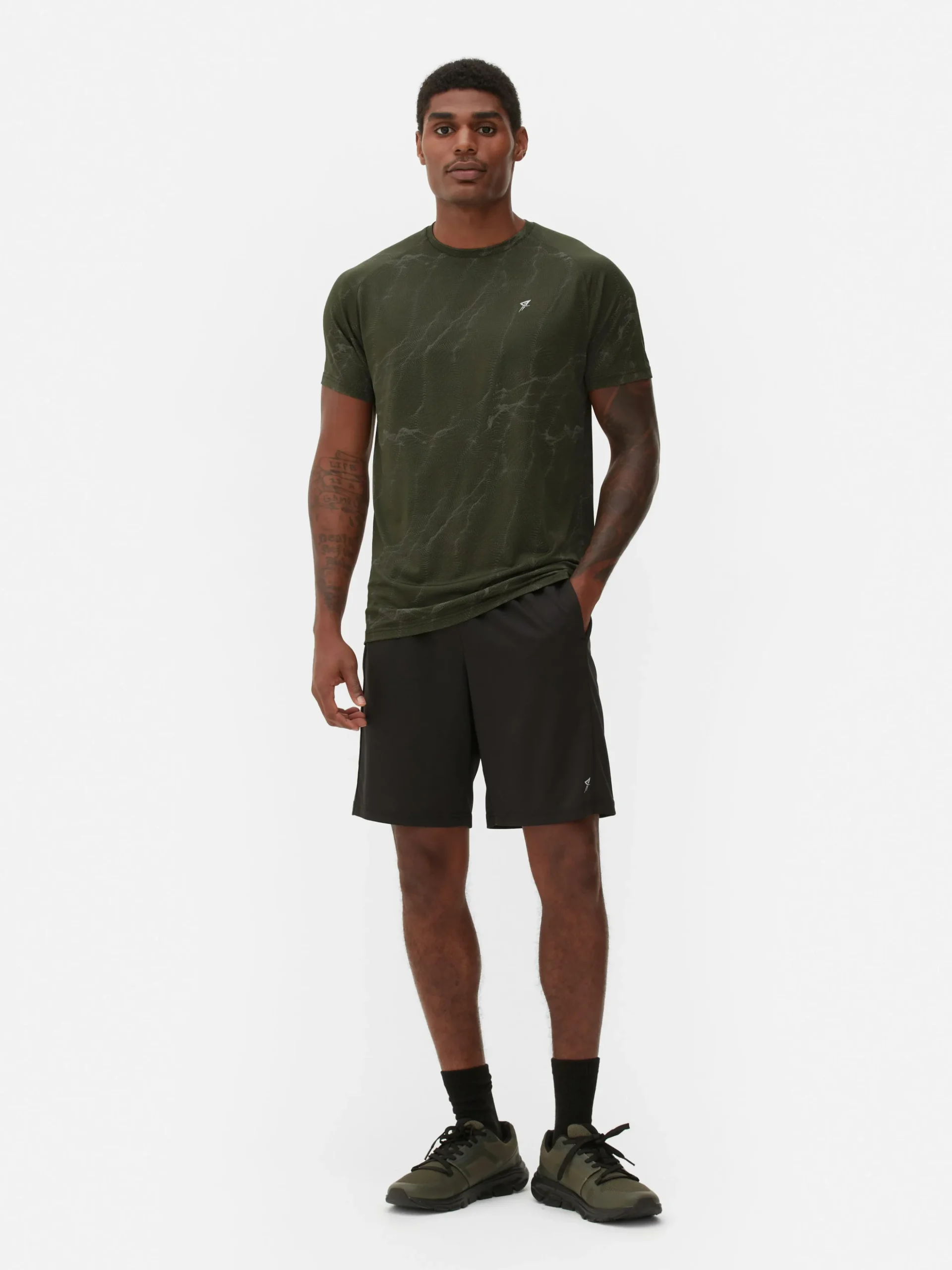 T-shirt De Sport à Motif